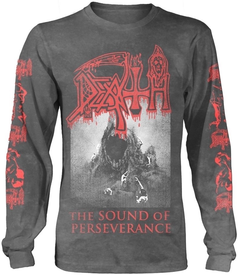 T-shirt Death The Sound Of Perseverance Long Black M T-shirt