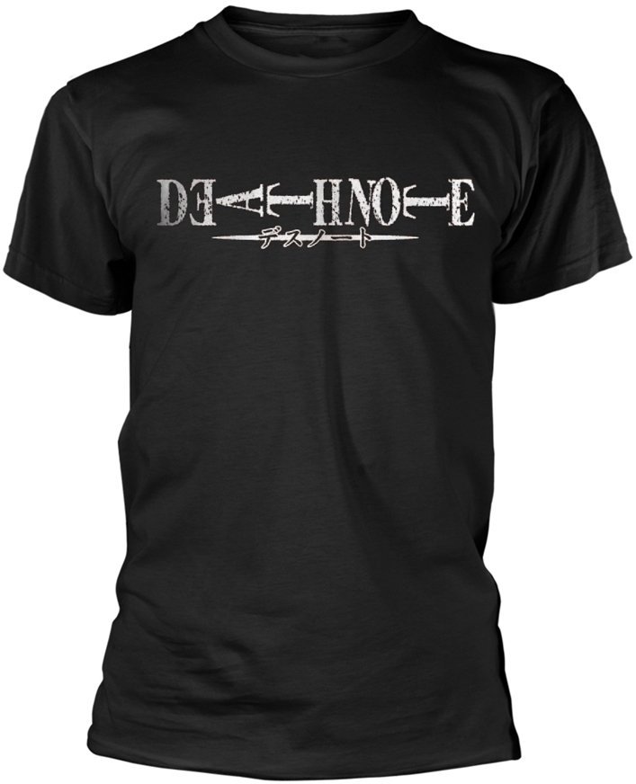 Shirt Death Note Shirt Logo Black XL