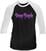 T-Shirt Deep Purple T-Shirt Logo Herren Black/White S