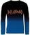 Mikina Def Leppard Mikina Logo Černá-Modrá M