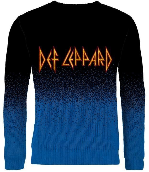 Felpa con cappuccio Def Leppard Felpa con cappuccio Logo Black XL