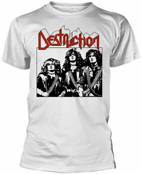 T-Shirt Destruction T-Shirt Alt Photo White L - 1