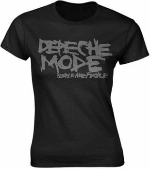 Shirt Depeche Mode Shirt People Are People Dames Black S - 1