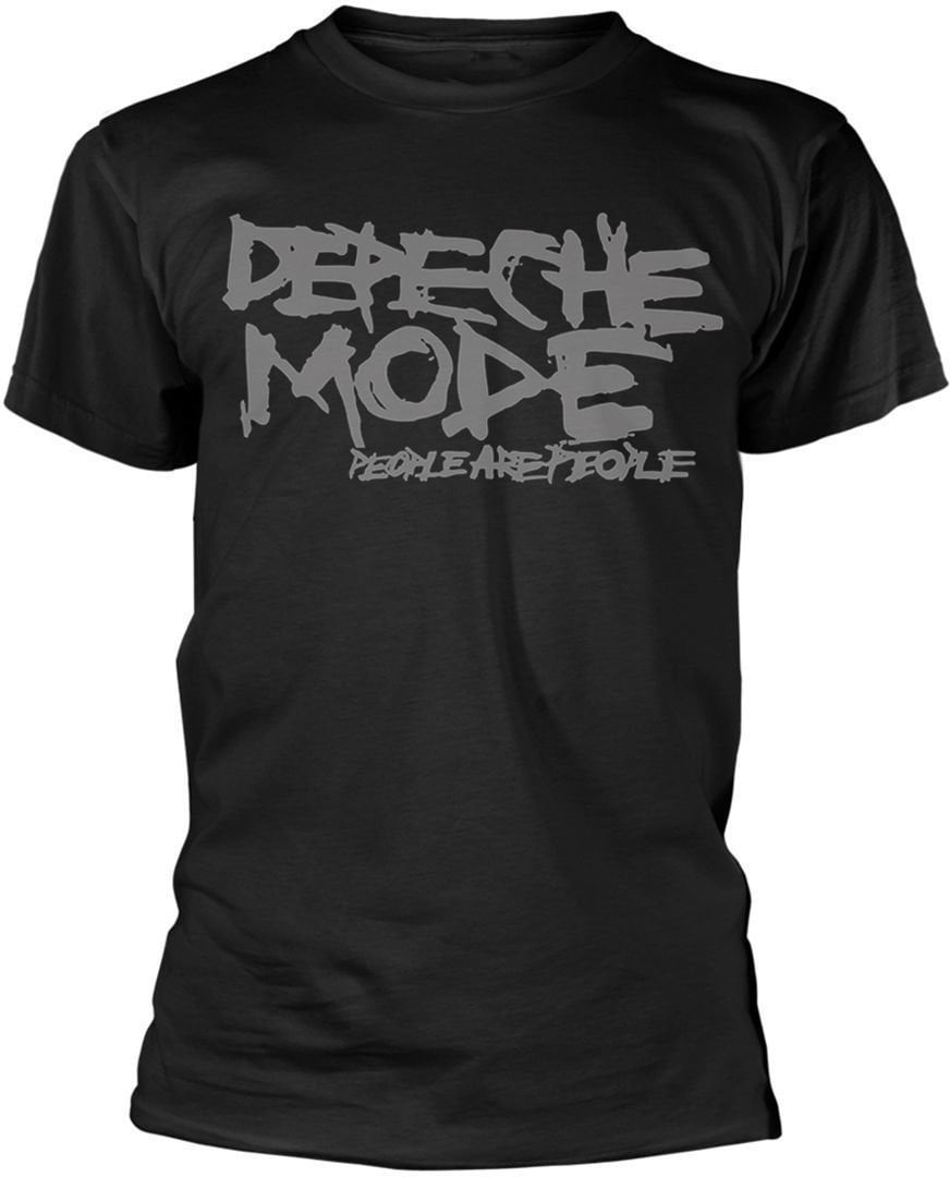 T-Shirt Depeche Mode T-Shirt People Are People Male Black L