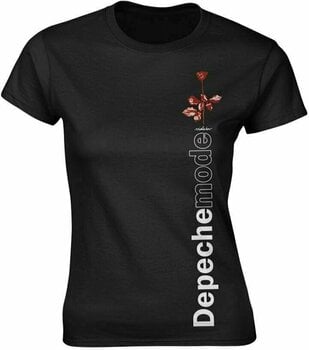 Camiseta de manga corta Depeche Mode Camiseta de manga corta Violator Side Rose Mujer Black S - 1