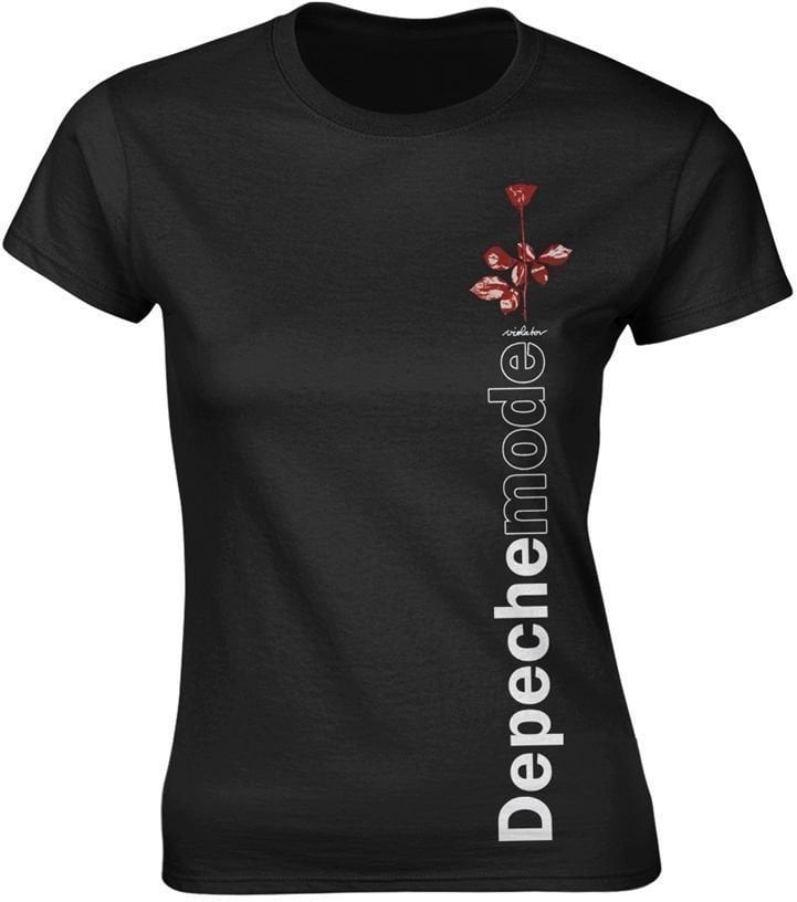 T-shirt Depeche Mode T-shirt Violator Side Rose Femme Black M