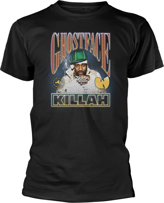 Shirt Ghostface Killah Shirt Ghost Bling Black 2XL