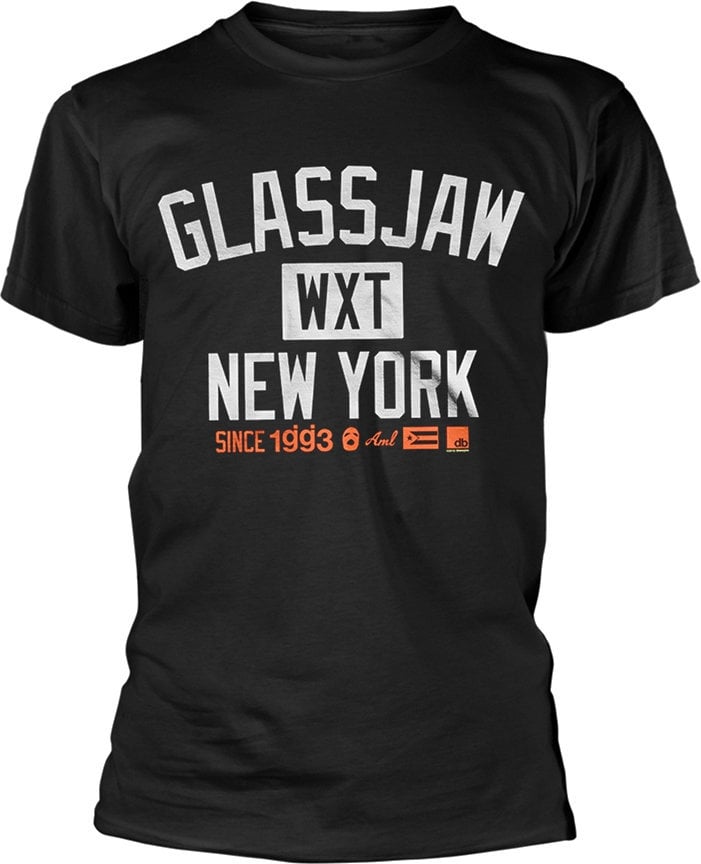 T-Shirt Glassjaw T-Shirt New York Black S