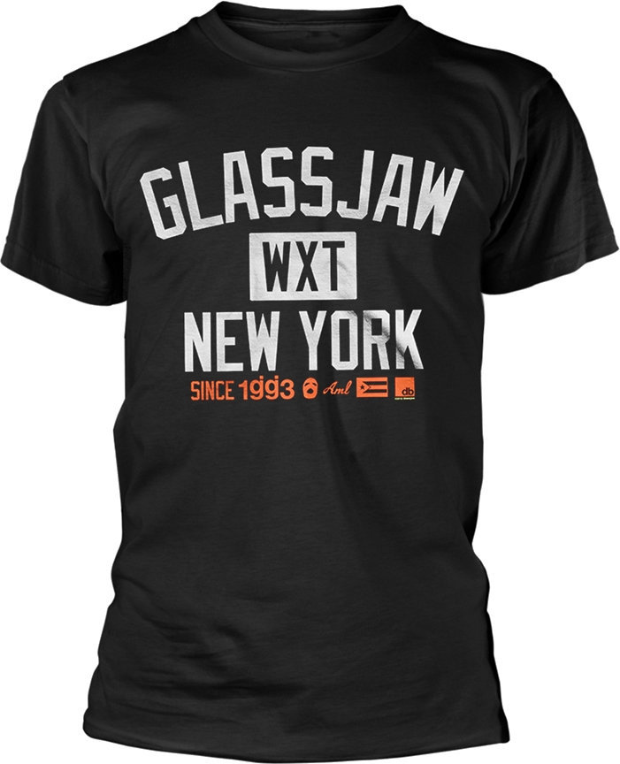 T-shirt Glassjaw New York Black XL T-shirt