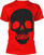 Camiseta de manga corta Gojira Camiseta de manga corta Skull Mouth Rojo L