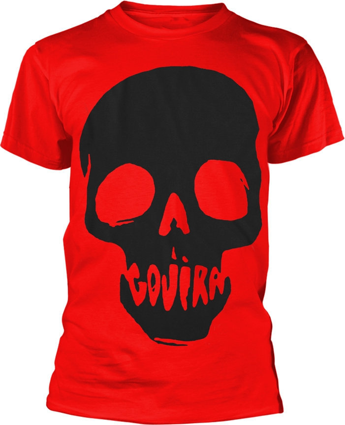 T-Shirt Gojira T-Shirt Skull Mouth Male Red 2XL