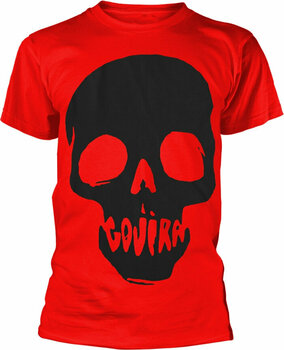 Skjorte Gojira Skjorte Skull Mouth Mand Red 2XL - 1