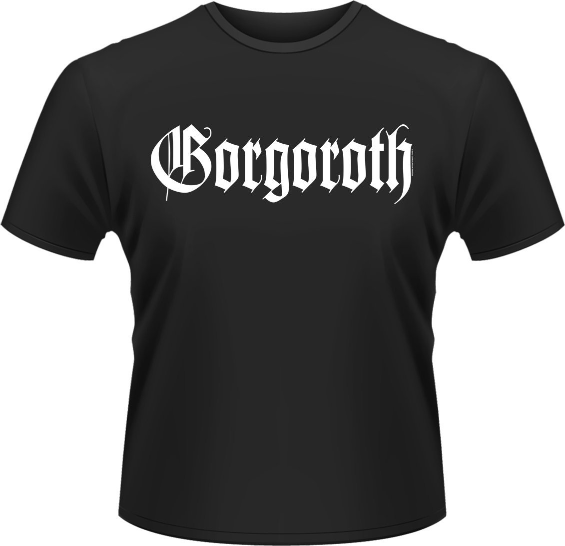 Camiseta de manga corta Gorgoroth Camiseta de manga corta True Black Metal Hombre Negro S