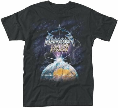 T-Shirt Diamond Head T-Shirt Lightning Herren Black 2XL - 1