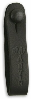 Leather guitar strap Martin 18A0031 Headstock Leather guitar strap Black - 1
