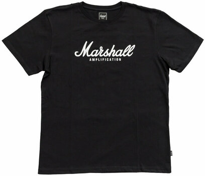 Marshall White logo T-Shirt Black Medium