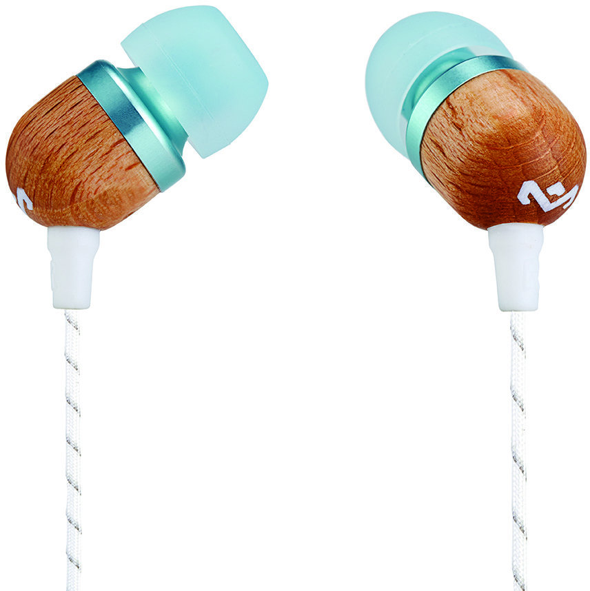 Ecouteurs intra-auriculaires House of Marley Smile Jamaica One Button In-Ear Headphones Sky