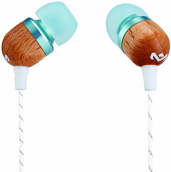 House of Marley Smile Jamaica One Button In-Ear Headphones Sky