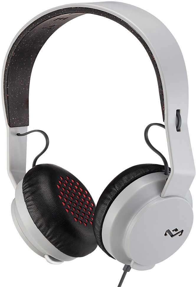 Casque de diffusion House of Marley Roar On-Ear Headphones with Mic Grey