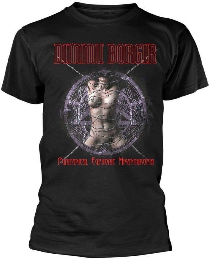 Skjorta Dimmu Borgir Skjorta Puritanical Black S