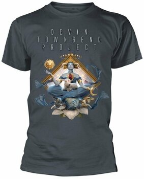Tričko Devin Townsend Project Lower Mid Tier Prog Metal Grey L Tričko - 1