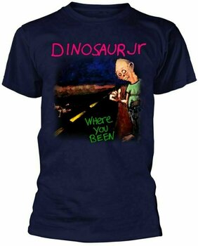 T-Shirt Dinosaur Jr. T-Shirt Where You Been Male Navy L - 1