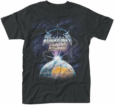 Shirt Diamond Head Shirt Lightning Heren Black S - 1