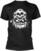 T-Shirt Discharge T-Shirt 3 Skulls Male Black M