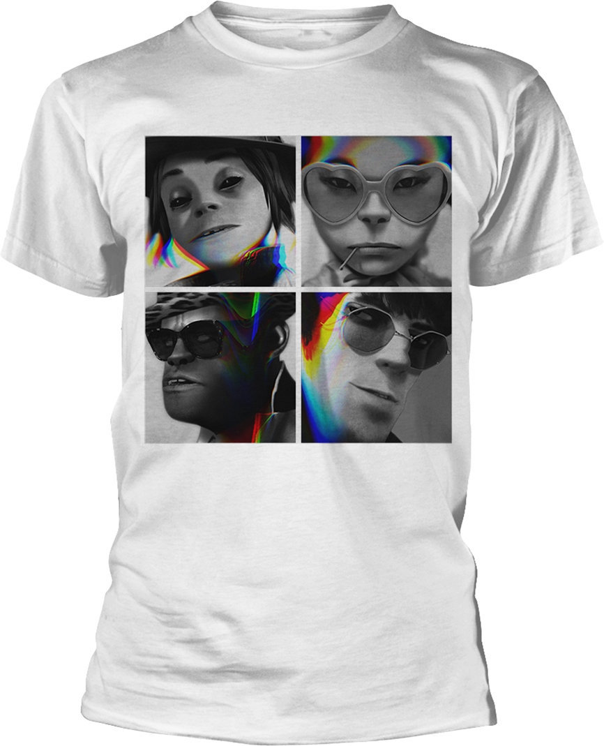 T-shirt Gorillaz Glitch Humanz T-Shirt S