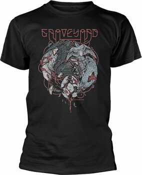 T-Shirt Graveyard T-Shirt Birds Herren Black S - 1