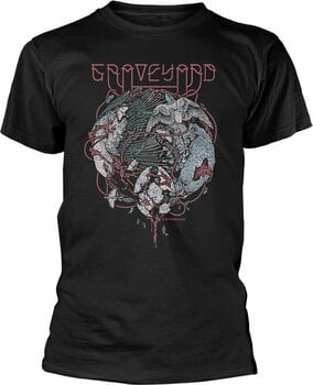 T-shirt Graveyard T-shirt Birds Homme Black 2XL - 1
