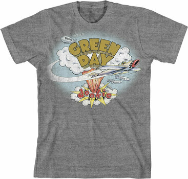 T-Shirt Green Day T-Shirt Dookie Herren Grey S - 1