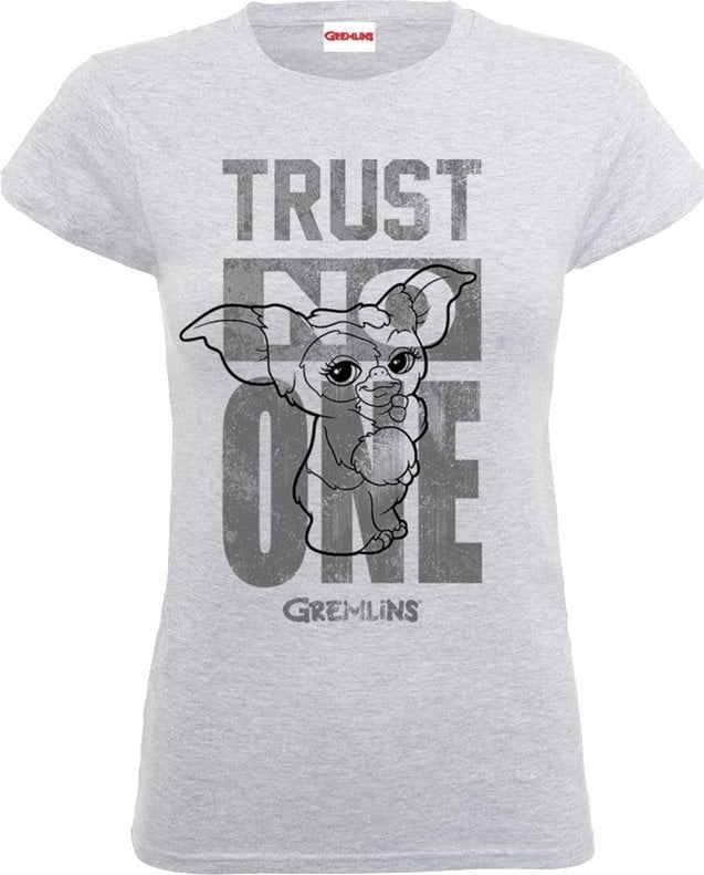Camiseta de manga corta Gremlins Camiseta de manga corta Trust No One Mujer Blanco S
