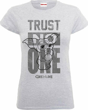 Camiseta de manga corta Gremlins Camiseta de manga corta Trust No One Mujer Blanco S - 1