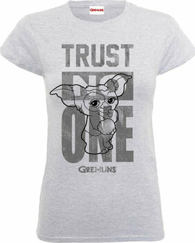 Skjorte Gremlins Skjorte Trust No One White M - 1