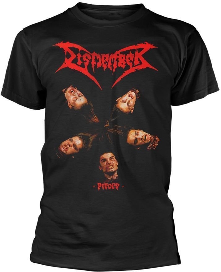 T-shirt Dismember T-shirt Pieces Black L