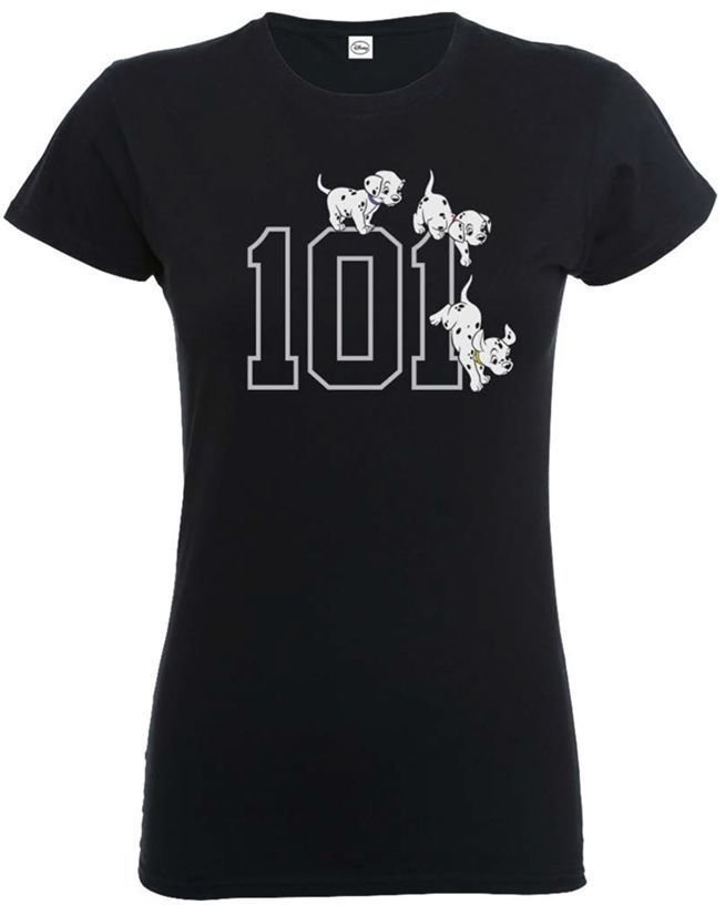 Skjorte Disney Skjorte 101 Dalmatians 101 Doggies Black M