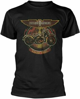 Tričko The Doobie Brothers Motorcycle Tour '87 Black 2XL Tričko - 1