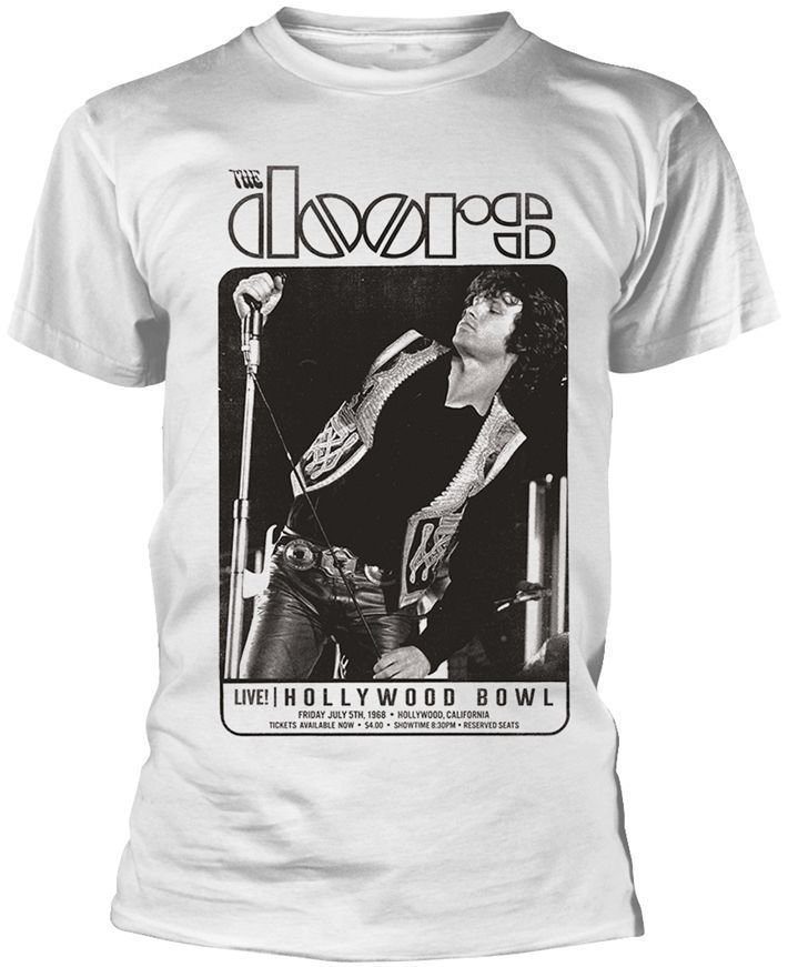 T-shirt The Doors T-shirt Border Line White L