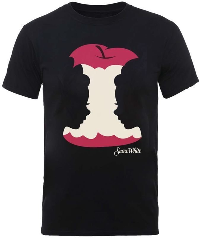 T-shirt Disney T-shirt Princess Snow White Apple Black XL