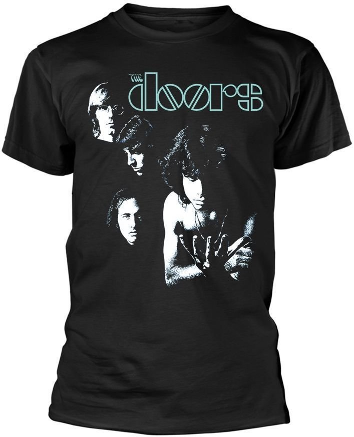 Skjorte The Doors Skjorte Light Mand Black S