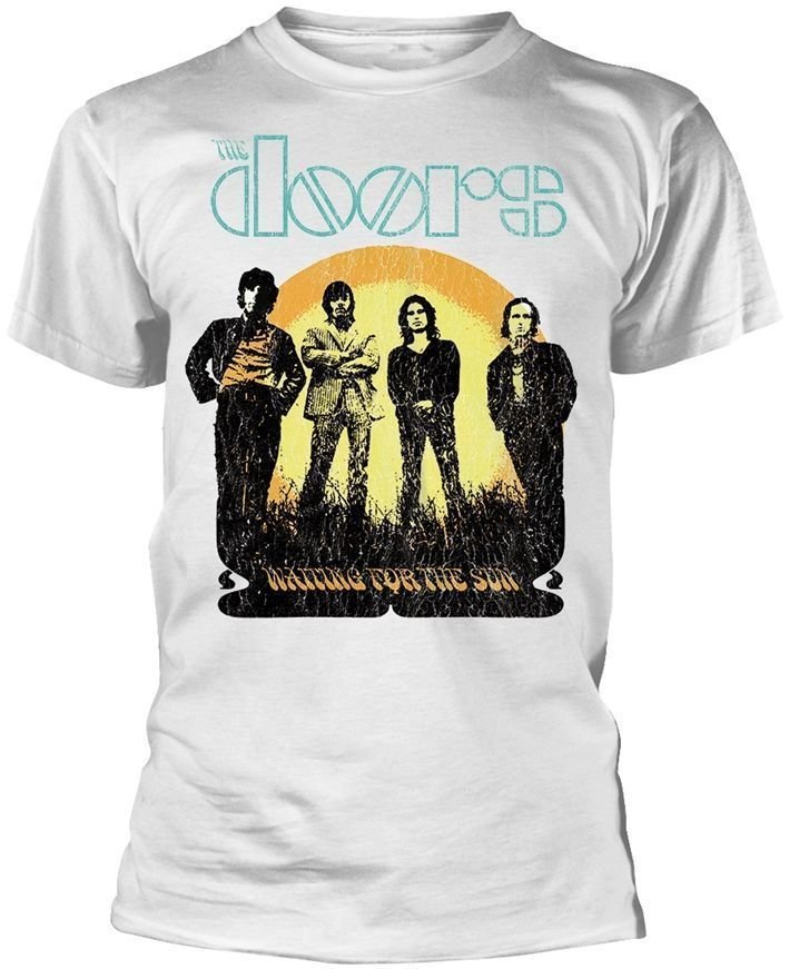 T-shirt The Doors Waiting For The Sun White S T-shirt