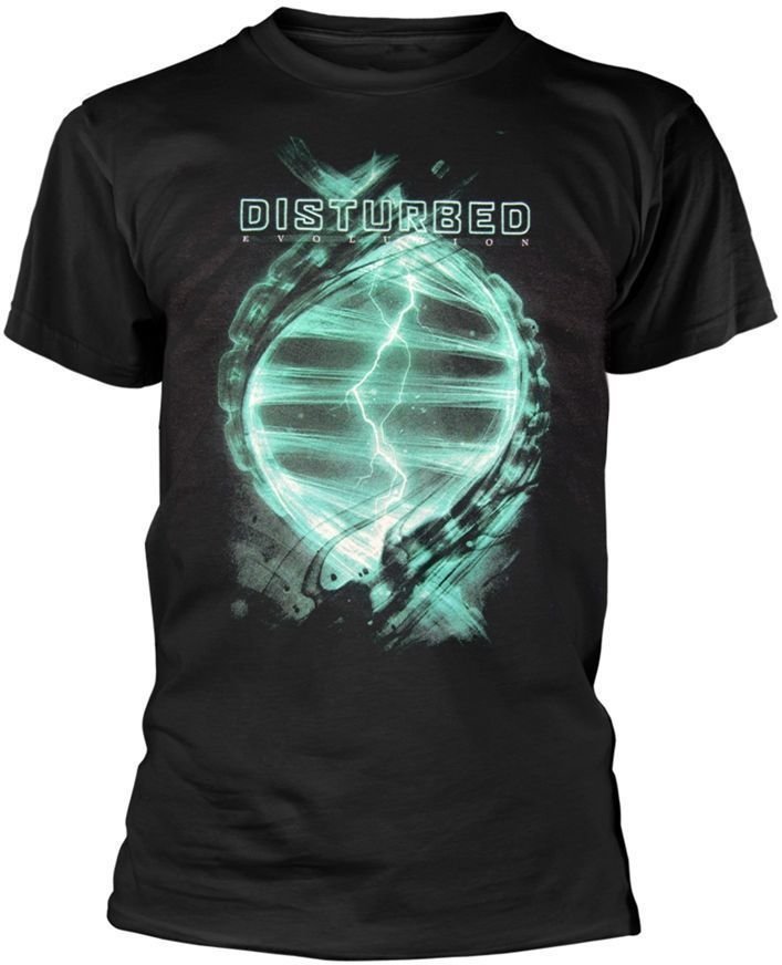 T-shirt Disturbed T-shirt Evolutionary Black M