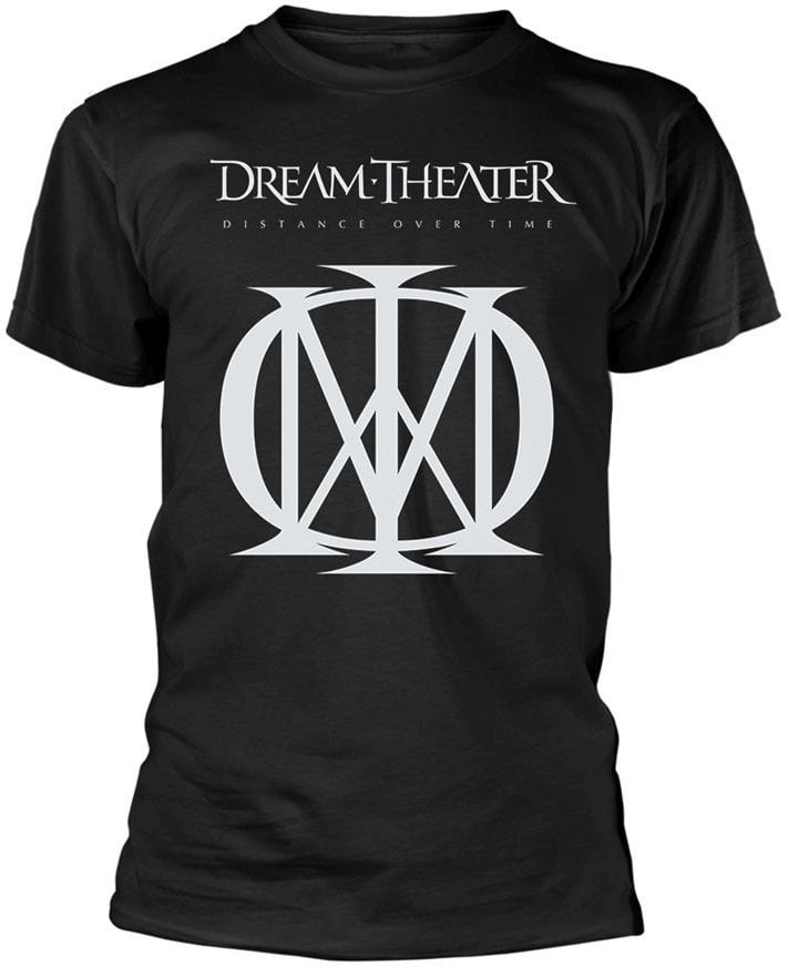 T-Shirt Dream Theater T-Shirt Distance Over Time Logo Male Black S