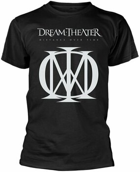 Camiseta de manga corta Dream Theater Camiseta de manga corta Distance Over Time Logo Black M - 1