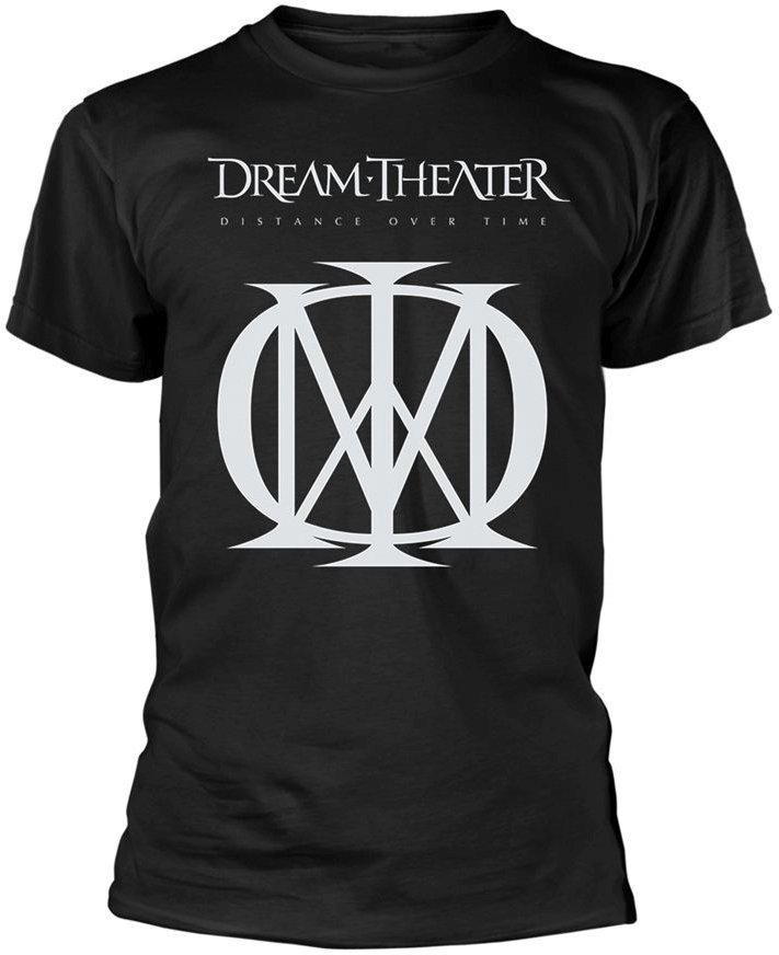 T-shirt Dream Theater T-shirt Distance Over Time Logo Black L