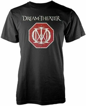 T-shirt Dream Theater T-shirt Red Logo Homme Black M - 1