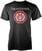 T-shirt Dream Theater T-shirt Red Logo Masculino Black M