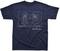 T-Shirt Doctor Who T-Shirt Dalek Blueprint Male Navy XL