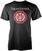 T-Shirt Dream Theater T-Shirt Red Logo Male Black 2XL